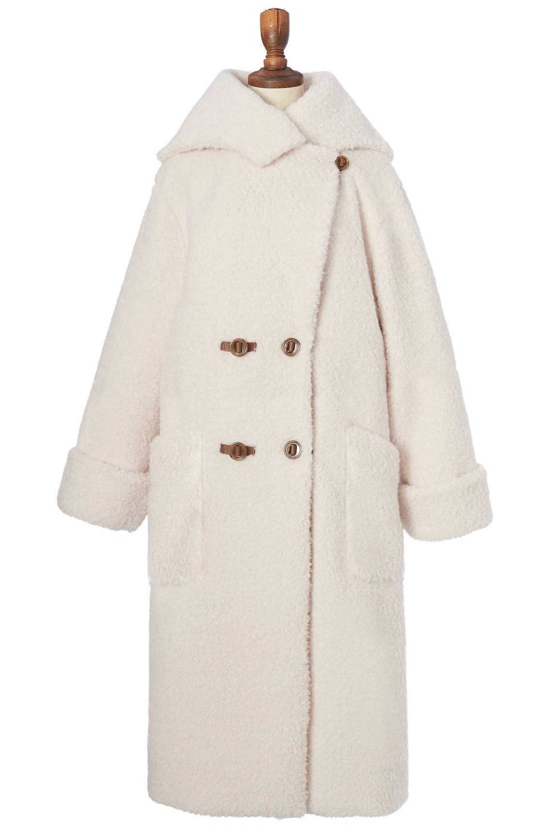 DAISY LIN(デイジーリン)｜Coat “Elegant Teddy Long”/バニラ の通販｜ELLESHOP・(エル・ショップ)