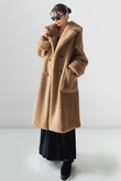 Coat “Elegant Teddy Long”