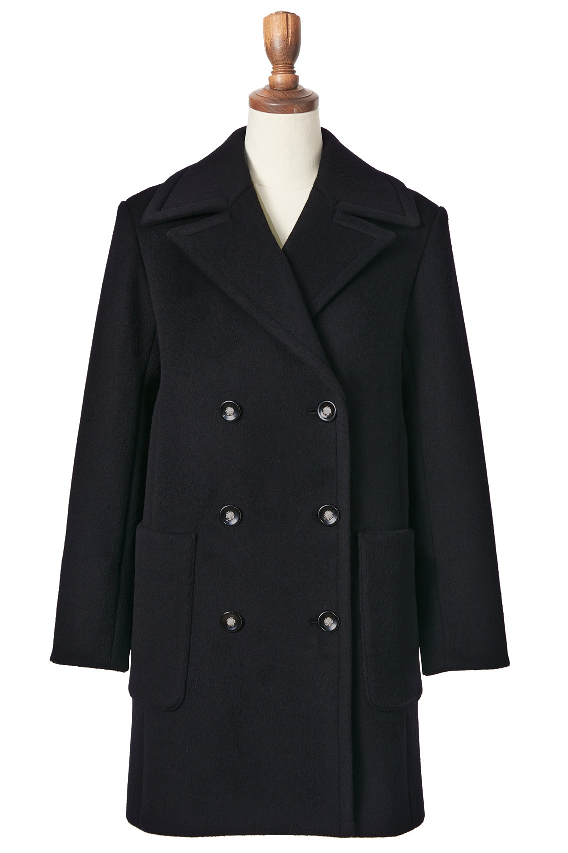 デイジーリン/DAISY LINの【予約販売】DAISY LIN Pea Coat(ブラックブラック/07230-DLCTCE03KE)