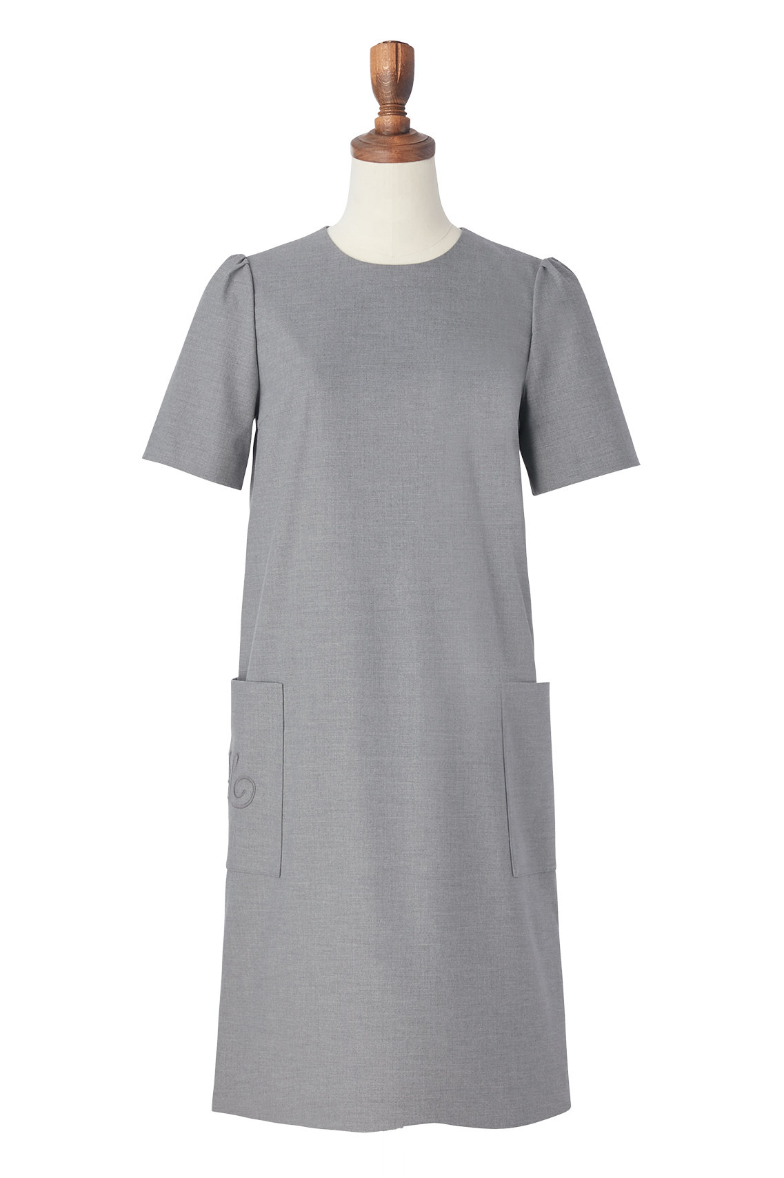 デイジーリン/DAISY LINのDress “Daisy Elegant Sleeve”(グレー/06648-DLOCE37SIF)