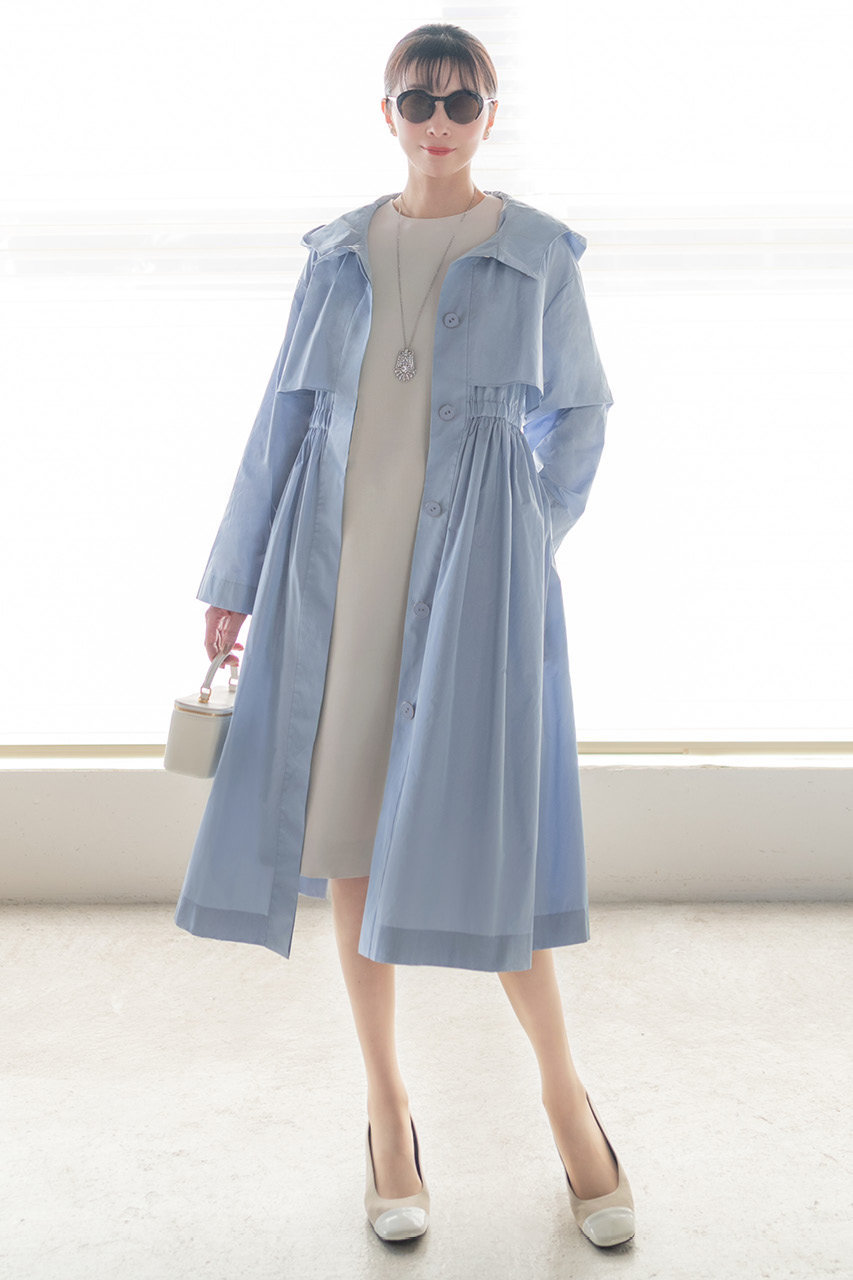 デイジーリンフォクシー 21年製 DAISY LIN チュニック 38 水色 DAISY LIN(デイジーリン)｜DAISY CANDY COAT/アイスブルー の通販