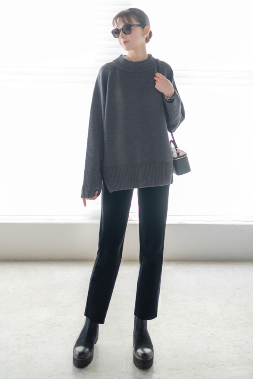 DAISY LIN(デイジーリン)｜Pants “Shape Velour”/ベルベット