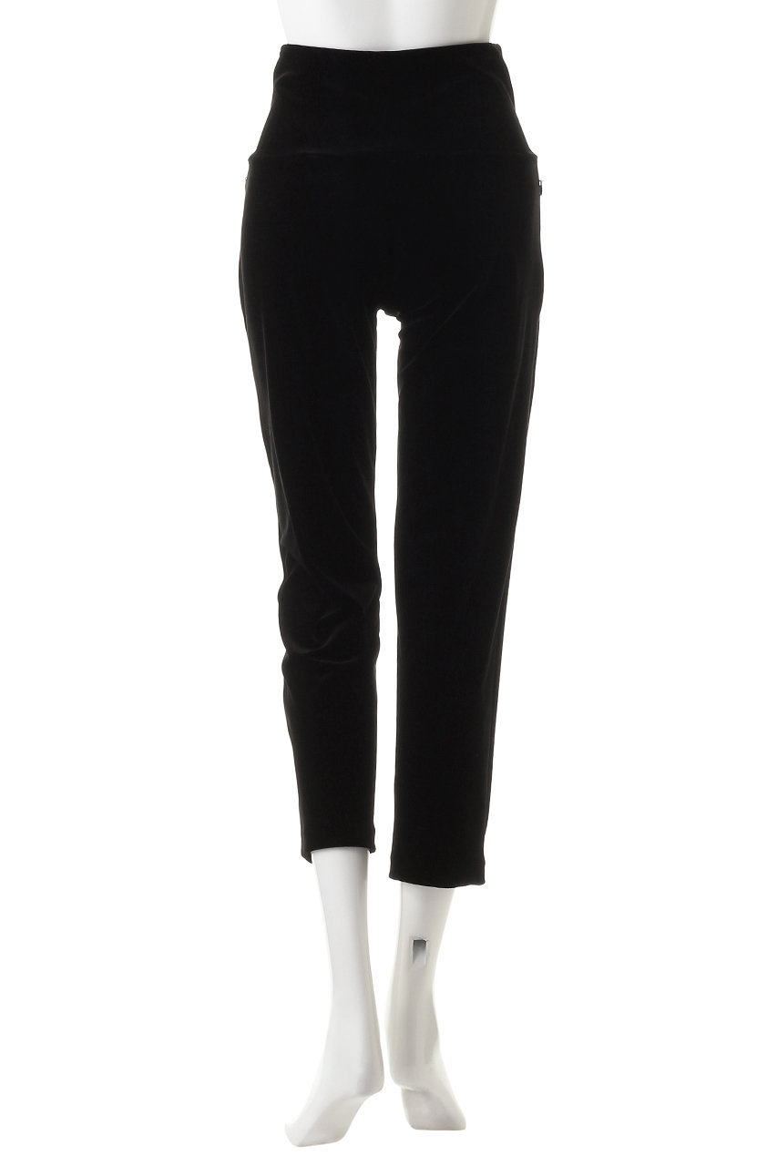 DAISY LIN(デイジーリン)｜Pants “Shape Velour”/ベルベットブラック