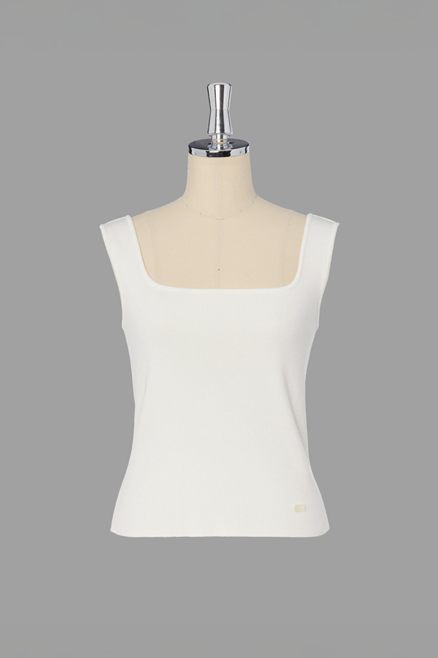 DAISY LIN Stylish Tank (ホワイト, 40) デイジーリン ELLE SHOP DAISY LIN Stylish Tank (ホワイト, 40) デイジーリン ELLE SHOP
