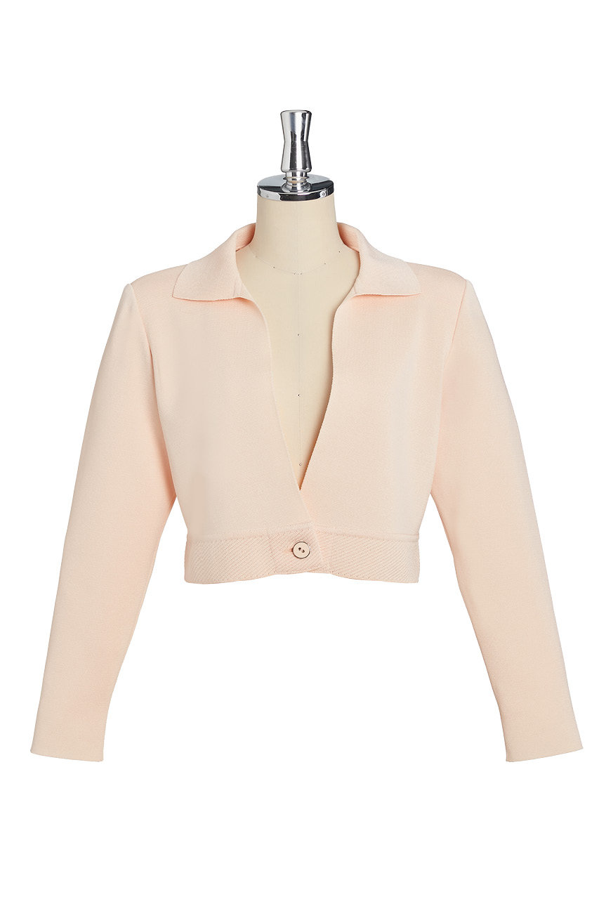 DAISY LIN Upper Class Cardigan (ライトベージュ, 40) デイジーリン ELLE SHOP DAISY LIN Upper Class Cardigan (ライトベージュ, 40) デイジーリン ELLE SHOP