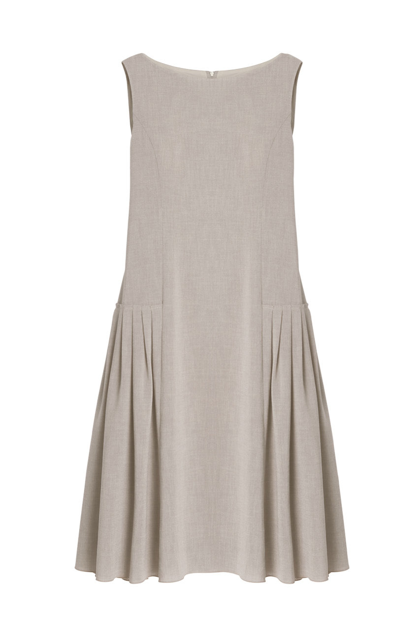 DAISY LIN Dress "Airy Swing" (デイジーベージュ, 40) デイジーリン ELLE SHOP DAISY LIN Dress "Airy Swing" (デイジーベージュ, 40) デイジーリン ELLE SHOP