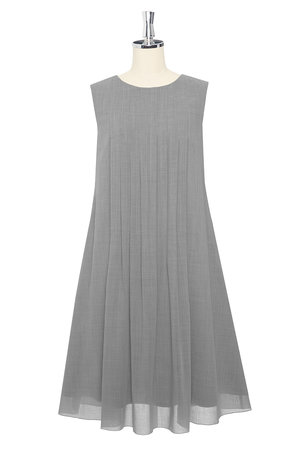 美品！DAISY LIN フリル袖 Vネック ミニワンピース ベージュ38 DAISY LIN｜デイジーリンのワンピース・チュニック通販｜ELLE