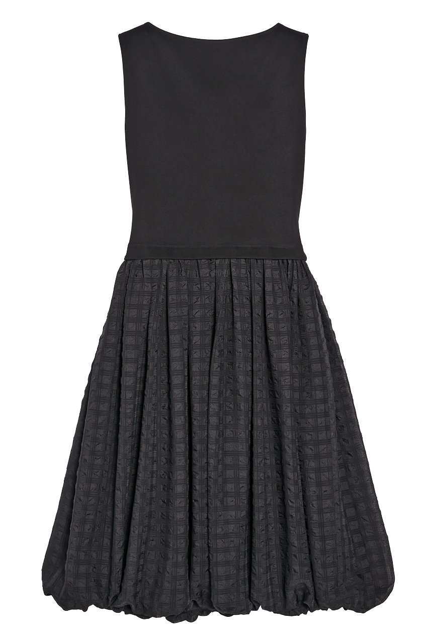 美品 デイジーリン 42、L、11号 レディース チュニック 袖なし 膝丈 黒 DAISY LIN(デイジーリン)｜Dress “Lady Souffle”/ブラックブラック の