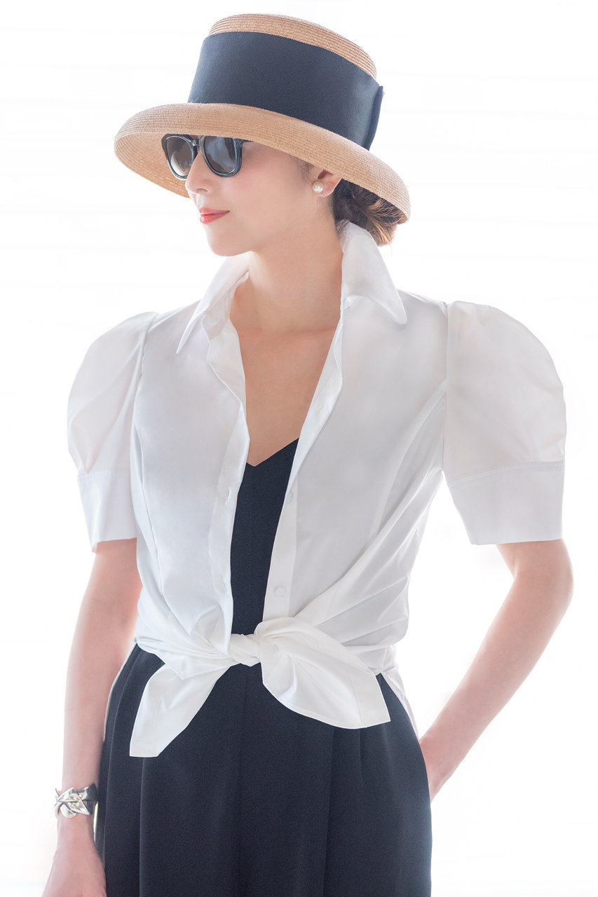 DAISY LIN(デイジーリン)｜Blouse “Daisy Puff Sleeve”/ホワイト の