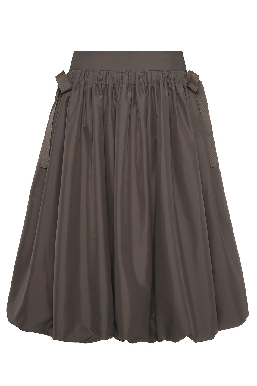 DAISY LIN Skirt "Tulip Ribbon" (ダークブラウン, 40) デイジーリン ELLE SHOP DAISY LIN Skirt "Tulip Ribbon" (ダークブラウン, 40) デイジーリン ELLE SHOP