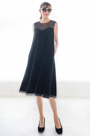 デイジーリン/DAISY LINのDress “Velour Swing”(110500/110502)