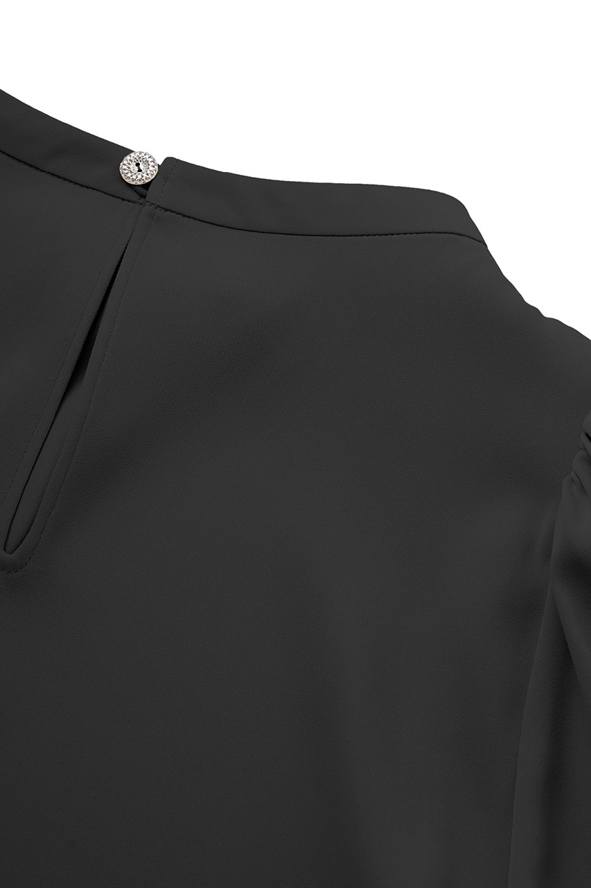 DAISY LIN(デイジーリン)｜Blouse “Audrey Ribbon II”/ブラック