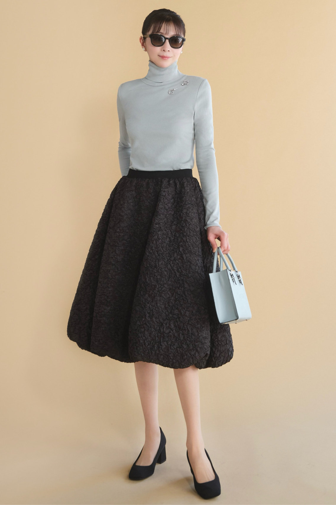 DAISY LIN(デイジーリン)｜Daisy Balloon Skirt/ブラックブラック の