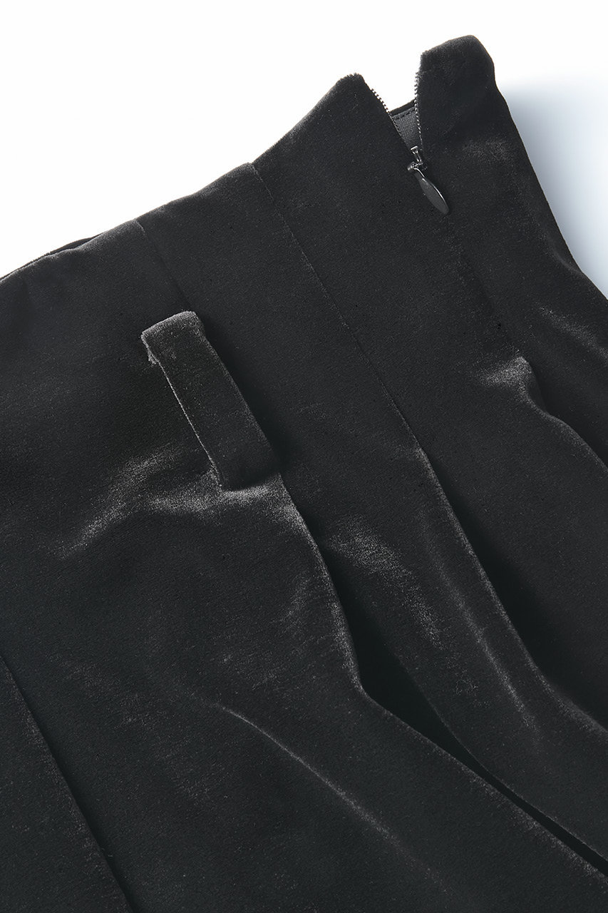 DAISY LIN(デイジーリン)｜ELEGANT FLARE VELOUR PANTS/ベルベット