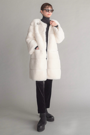 デイジーリン/DAISY LINのLove Fur POODLE COAT(110900/110906)