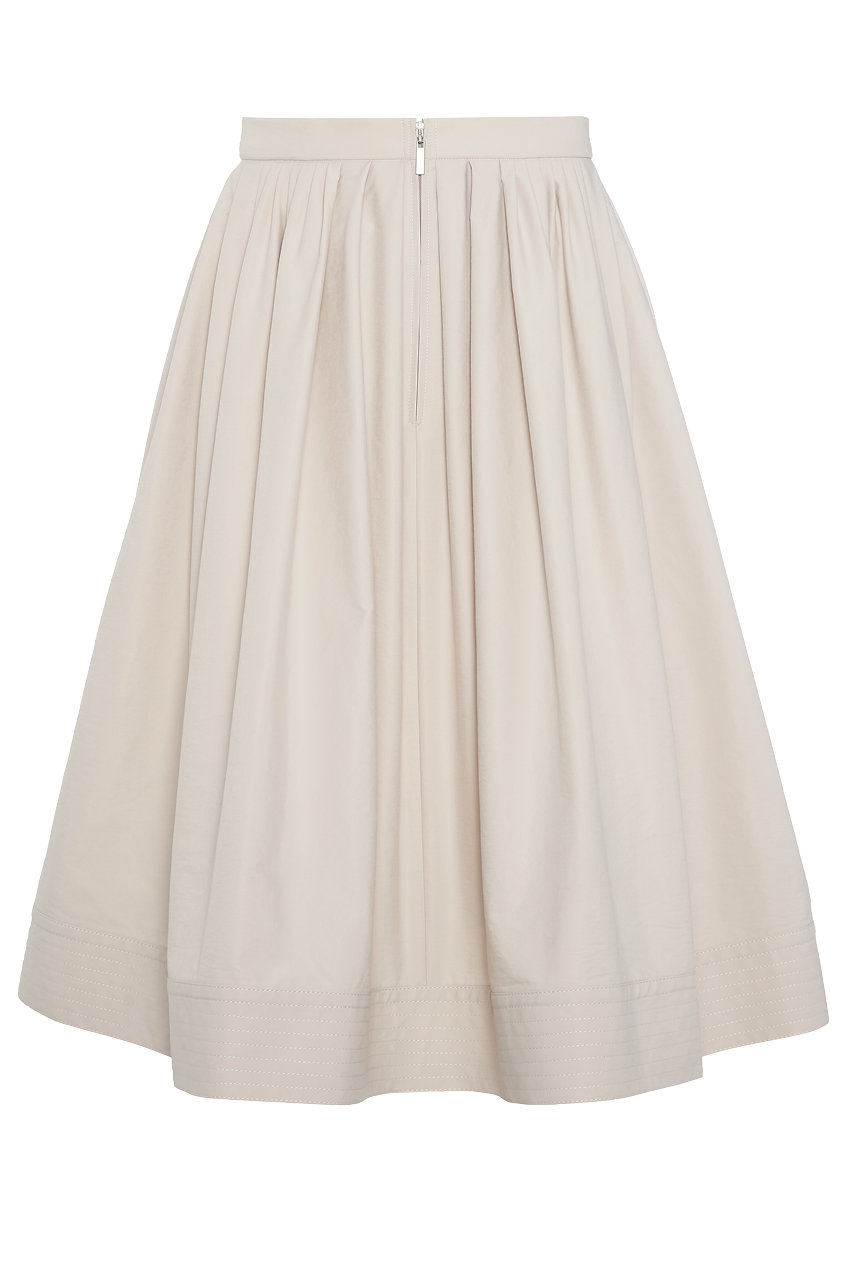 DAISY LIN(デイジーリン)｜Skirt “Park Avenue Legs”/パウダーベージュ