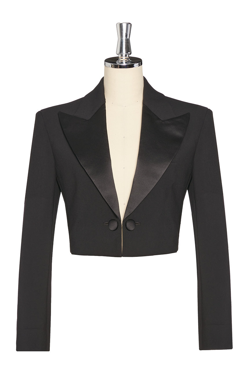 DAISY LIN(デイジーリン)｜Washable Tuxedo Jacket/ブラックブラック
