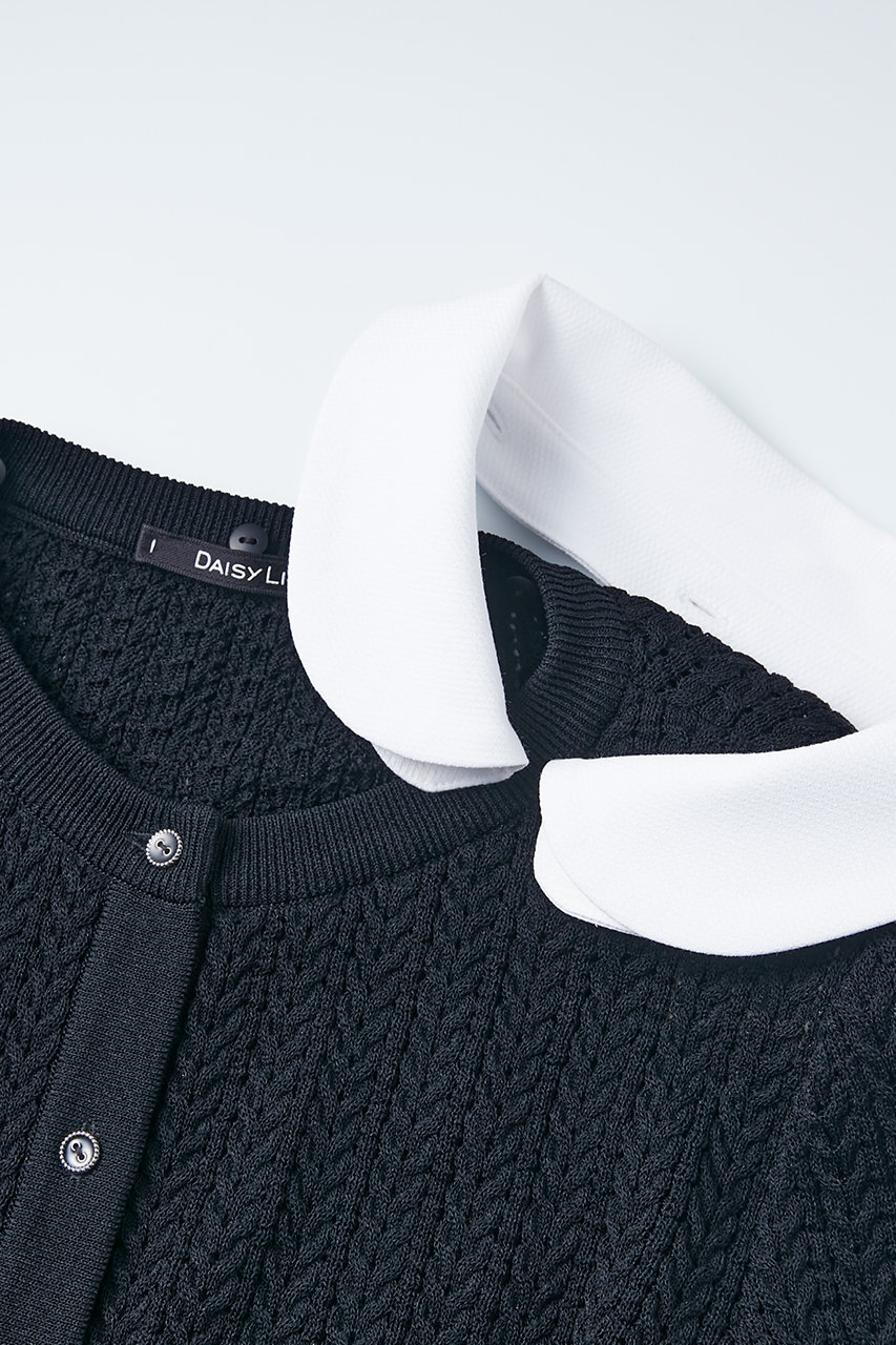 DAISY LIN(デイジーリン)｜Little Grace Cardigan/ミッドナイトブルー