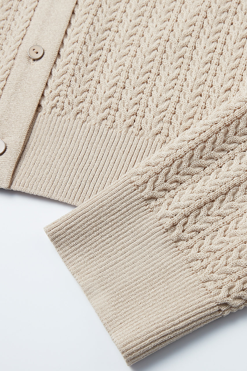 DAISY LIN(デイジーリン)｜Little Grace Cardigan/ミルクティ の通販