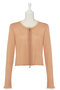 Super Light Cardigan “Tulle Symphony” デイジーリン/DAISY LIN テラコッタ