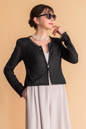 デイジーリン/DAISY LINのSuper Light Cardigan “Tulle Symphony”
