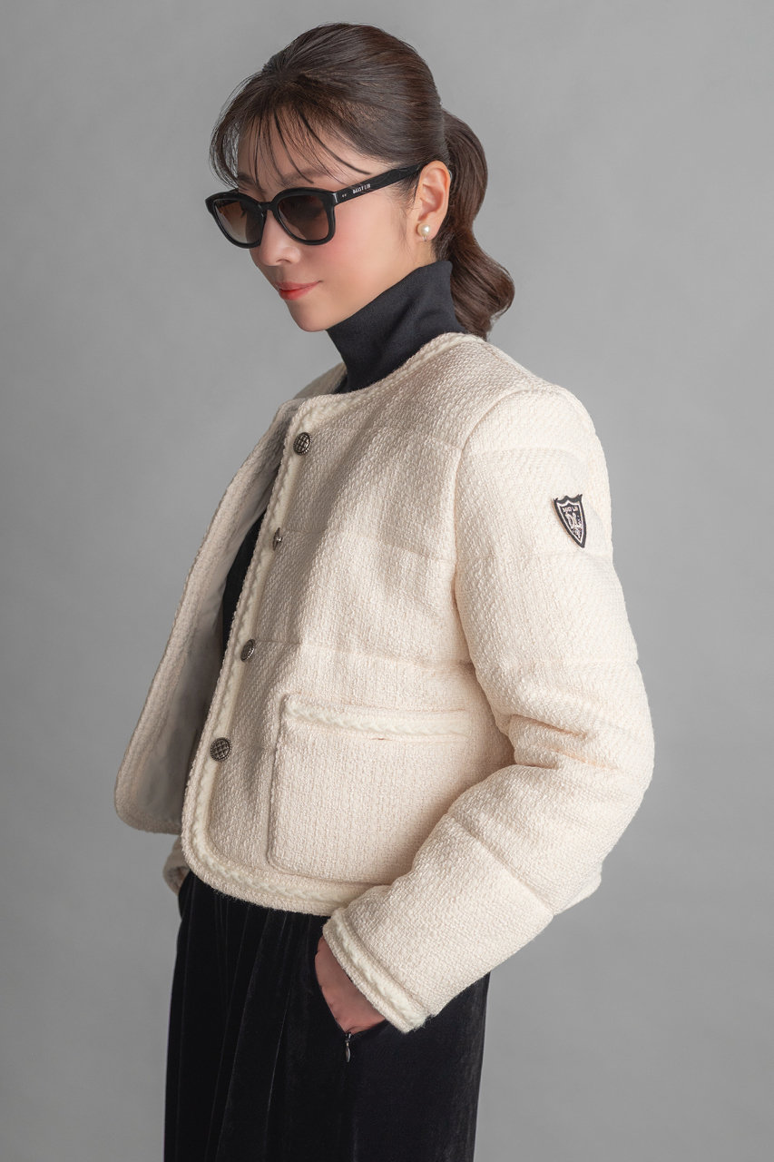 DAISY LIN(デイジーリン)｜Washable Tweed キルティングジャケット