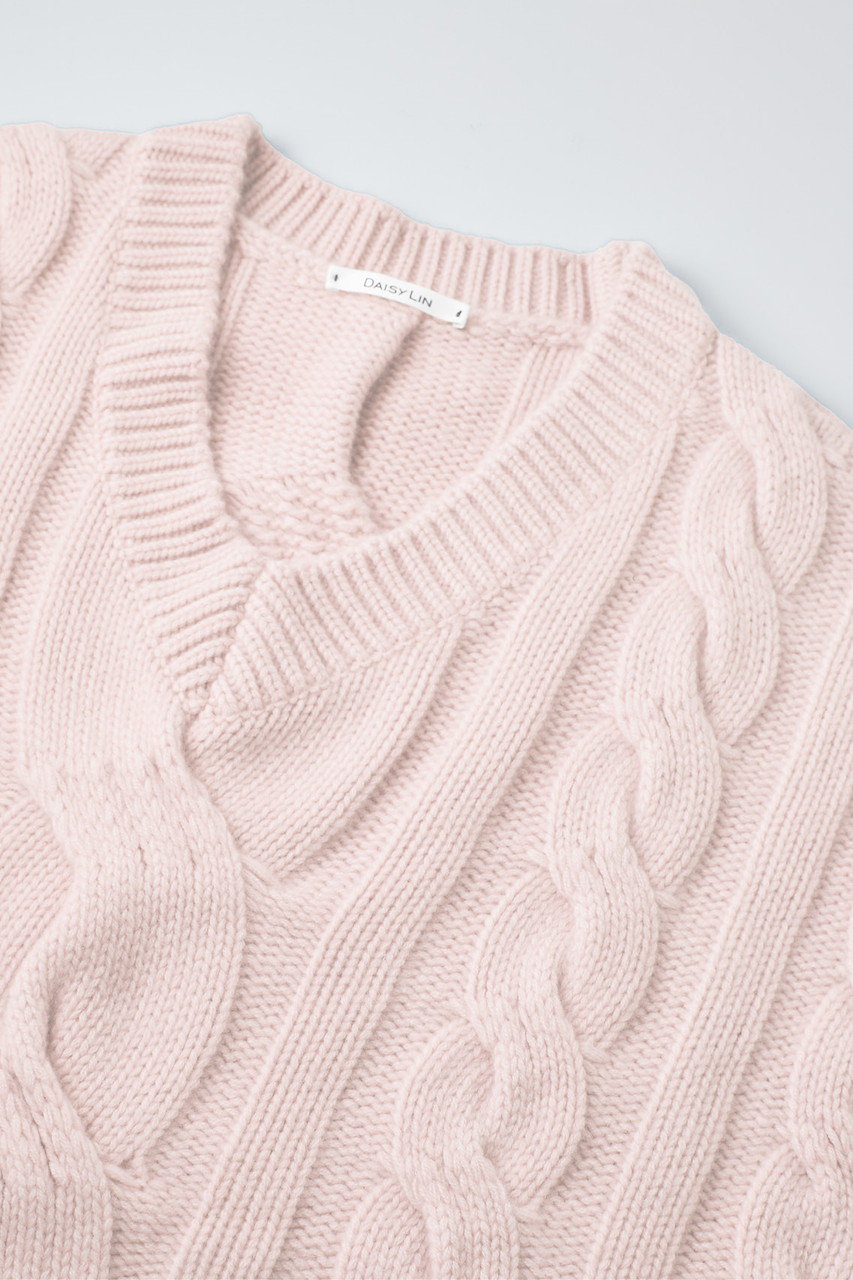 近年美品　DAISY LIN デイジーリン　カシミヤ100% ふわとろ　セーター 近年美品DAISY LIN デイジーリンカシミヤ100% ふわとろセーター