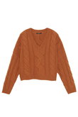 ふわとろ Cashmere Sweater “Daisy Twist”