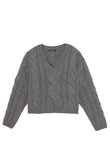 ふわとろ Cashmere Sweater “Daisy Twist”