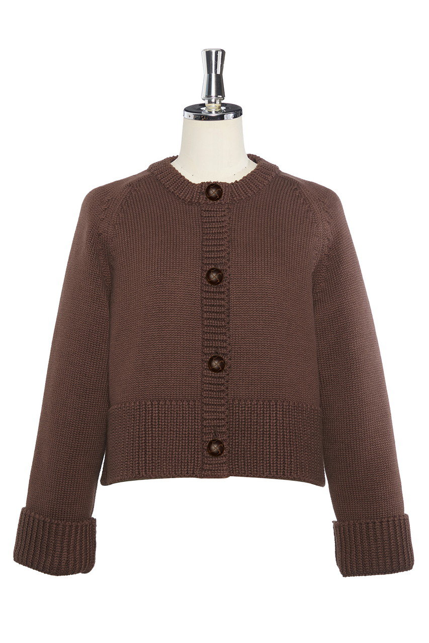 デイジーリン/DAISY LINのスーパーエンジェルヘアコットン “Daisy macaron”(ダークブラウン/07511-DLKJCF23SL)