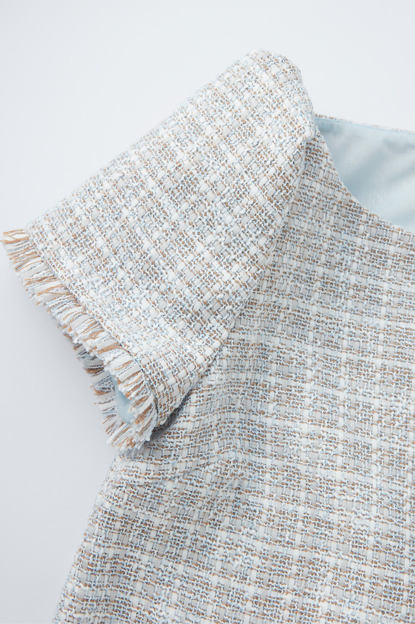 DAISY LIN(デイジーリン)｜Washable Tweed “Elegant Puff Dress