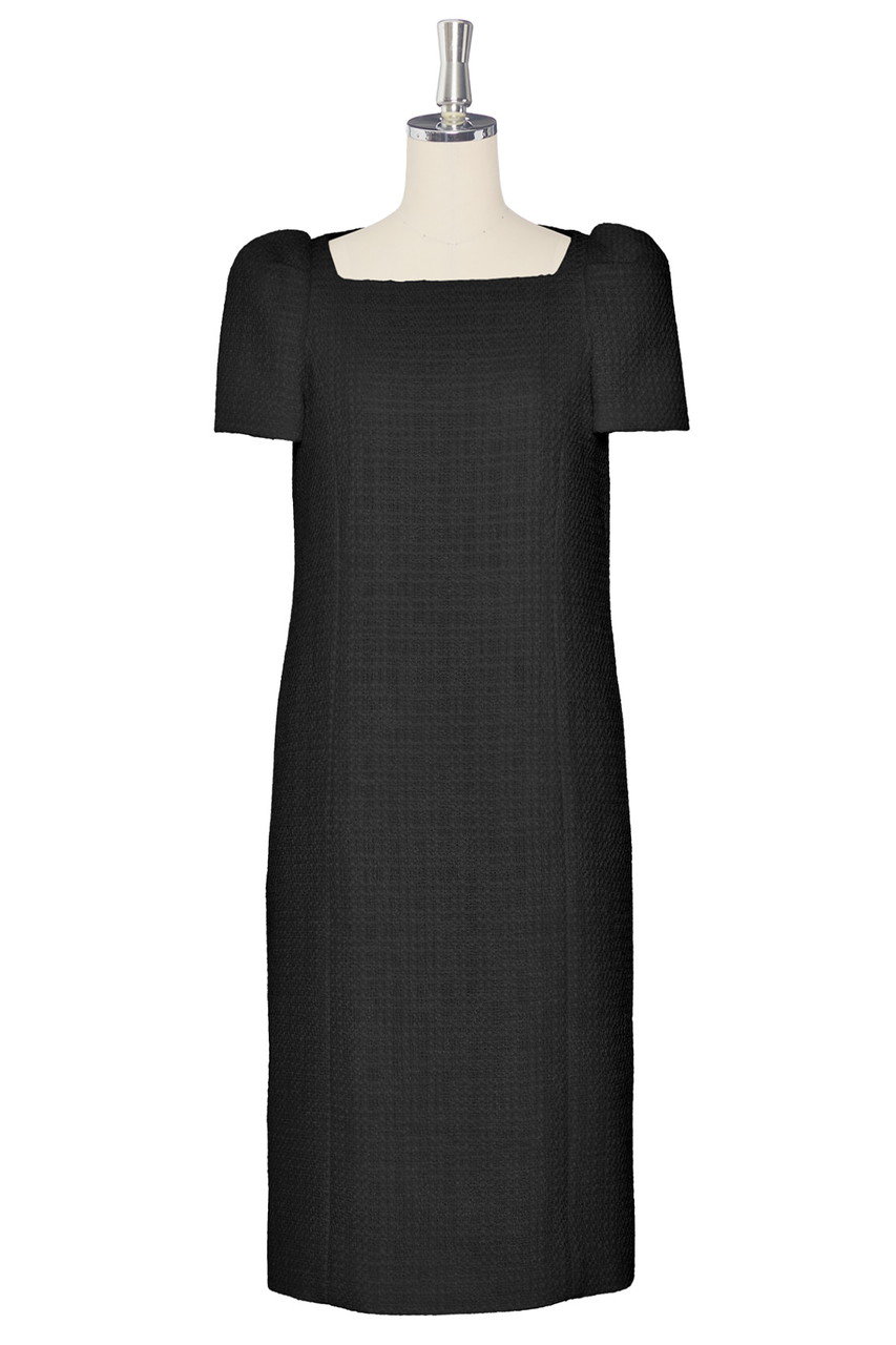 デイジーリン/DAISY LINのWashable Tweed Dress “Formal Lady”(ブラックブラック/07520-DLOCG08SI)