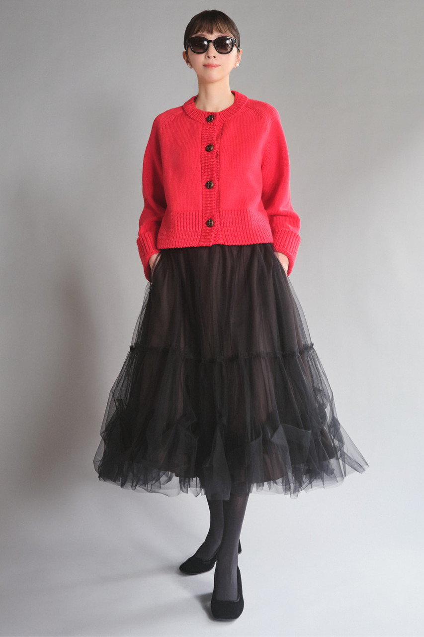 DAISY LIN(デイジーリン)｜Skirt “Fairy Tulle”/ブラックブラック の