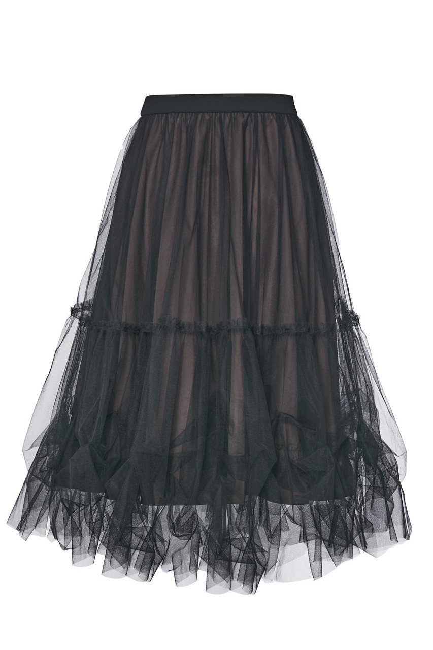 DAISY LIN(デイジーリン)｜Skirt “Fairy Tulle”/ブラックブラック の