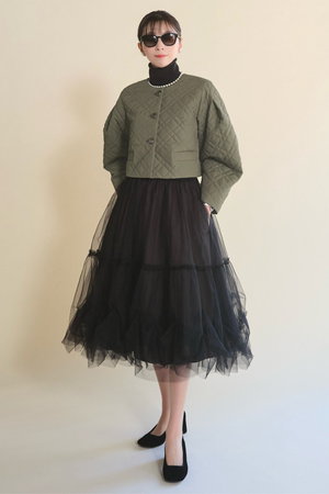 デイジーリン/DAISY LINのキルティングジャケット “Cocoon Sleeve”(110800/110801)