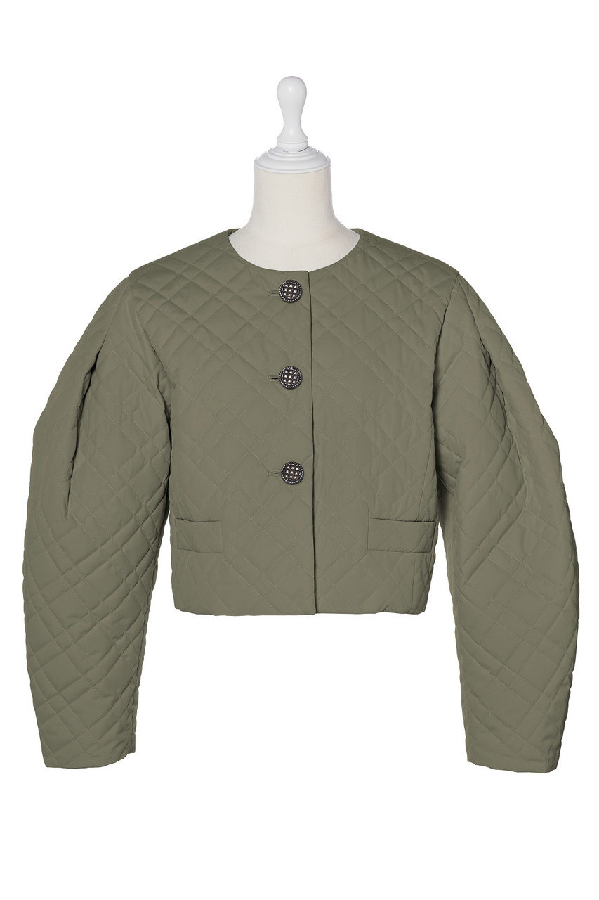 キルティングジャケット “Cocoon Sleeve”