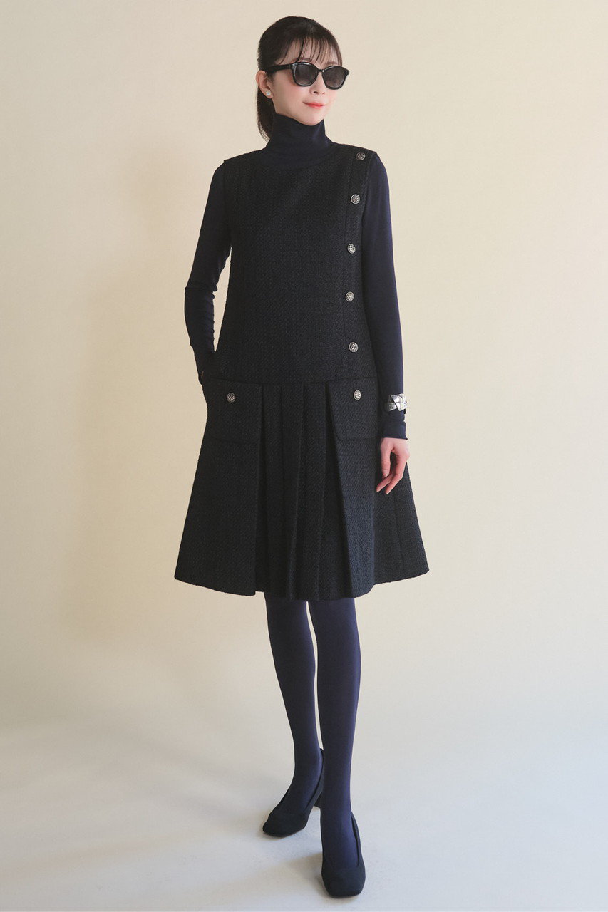 DAISY LIN(デイジーリン)｜Washable Tweed Dress “Parisienne