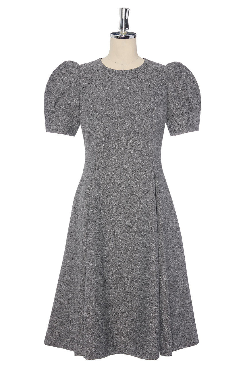 デイジーリン/DAISY LINのClassic Tweed “Lady Flare Dress”(ヘザーグレー/07539-DLOCG12AI)