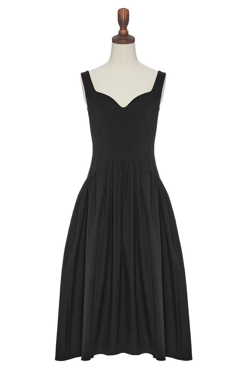Black Dress “Dramatic Shape”