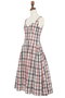 Dress”Dramatic Shape Check” デイジーリン/DAISY LIN