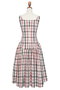 Dress”Dramatic Shape Check” デイジーリン/DAISY LIN