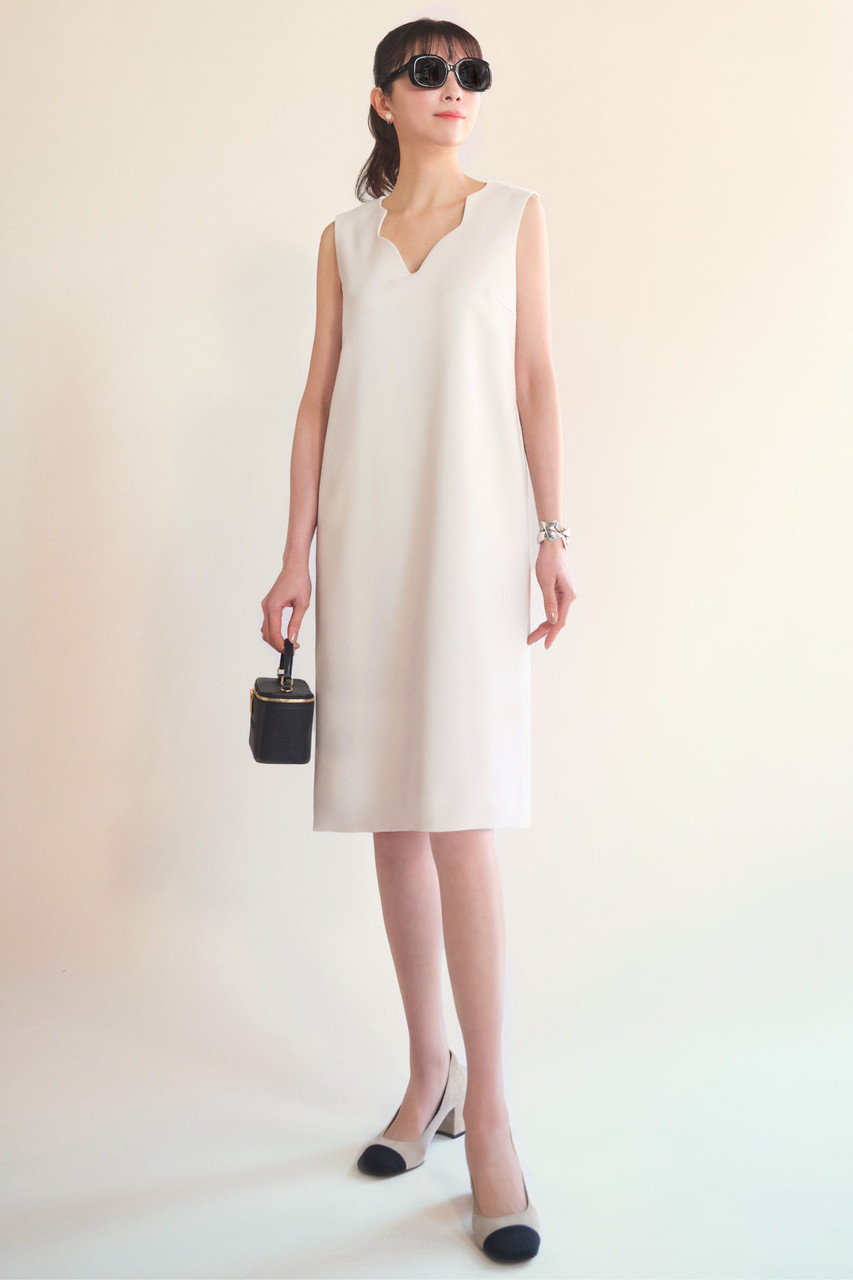 DAISY LIN(デイジーリン)｜Dress “Noble Tank”/パウダーベージュ の