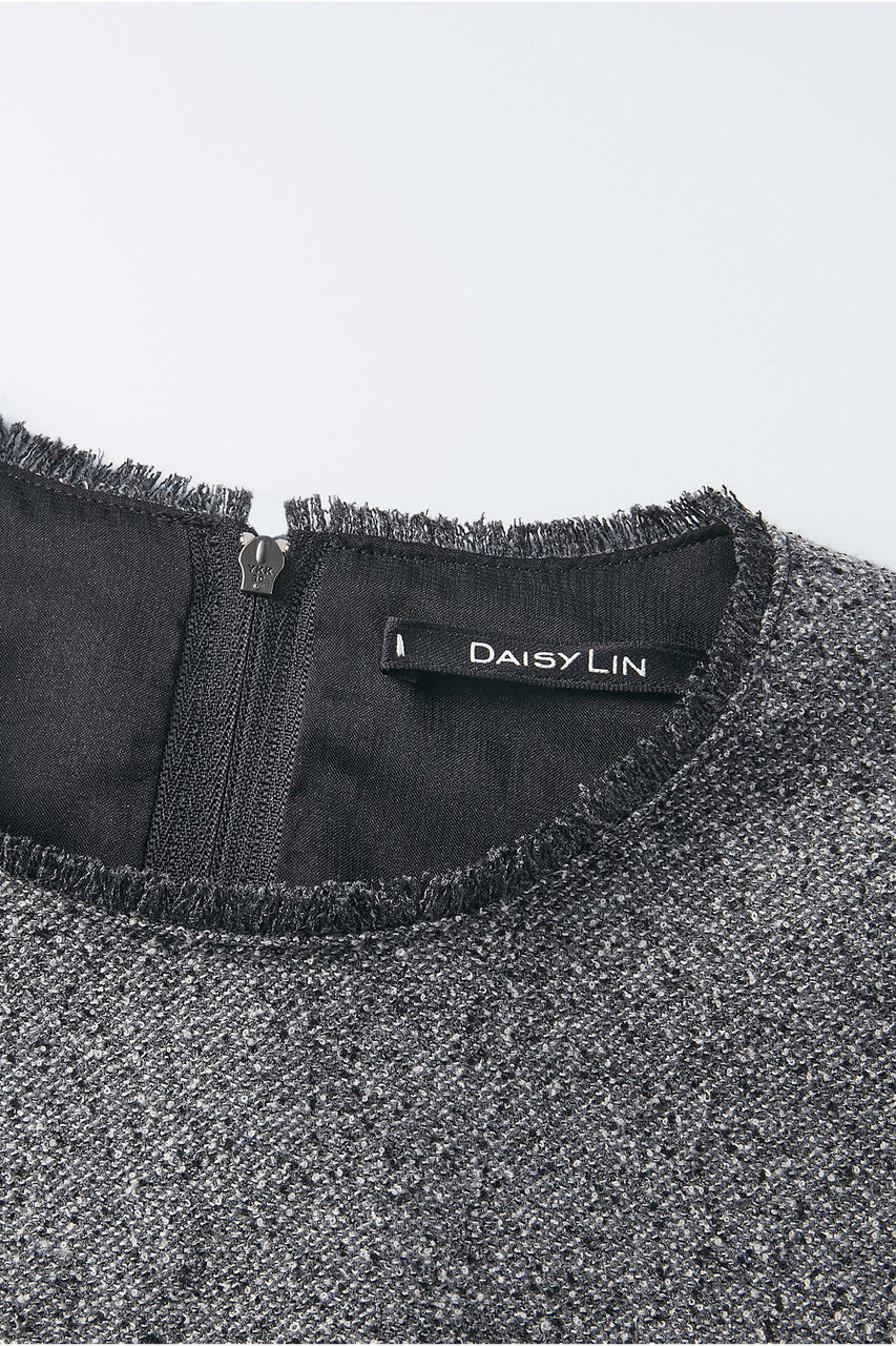 DAISY LIN(デイジーリン)｜Classic Tweed “Tank Dress”/ヘザーグレー