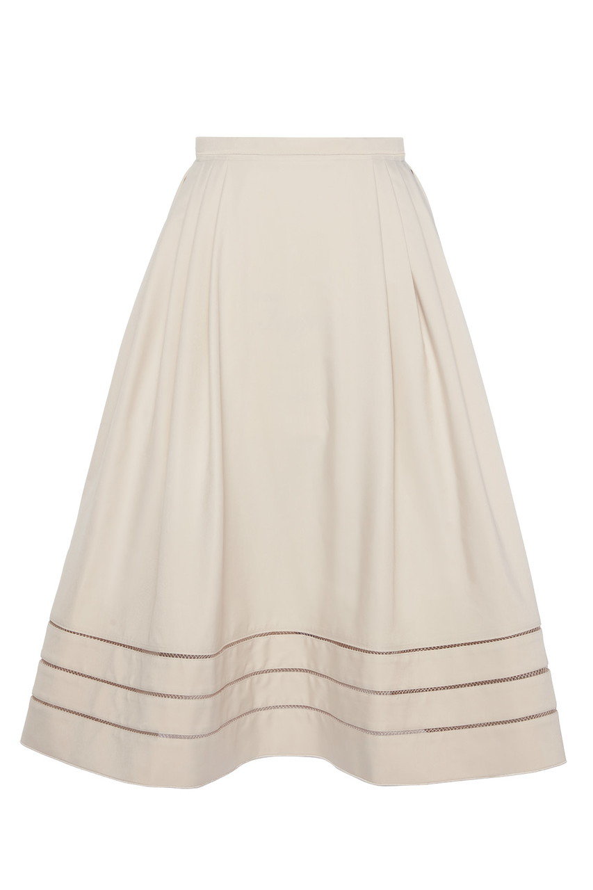 デイジーリン/DAISY LINのSkirt “Sheer Elegance”(ベージュ/07581-DLKCG03Y)