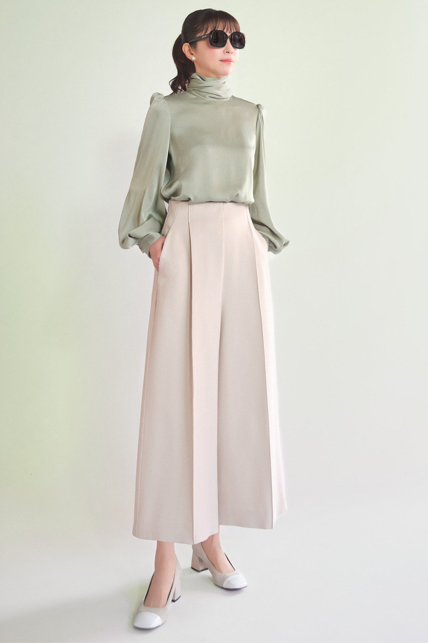 ベージュ 膝丈 綿86ポリエステル14 デイジーリン DAISY LIN(デイジーリン)｜ASHINAGA Jersey Pants/パウダーベージュ の
