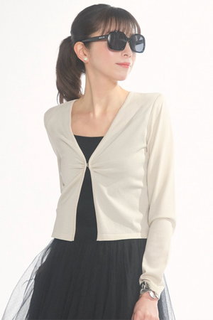 デイジーリン/DAISY LINのさらさら Knit “Style-Up Cardigan”(110300/110303)