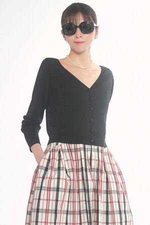 デイジーリン/DAISY LINのさらさら Knit “KOGAO Cardigan”(110300/110303)