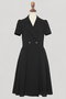 Dress “Daisy Classic” デイジーリン/DAISY LIN ブラックブラック