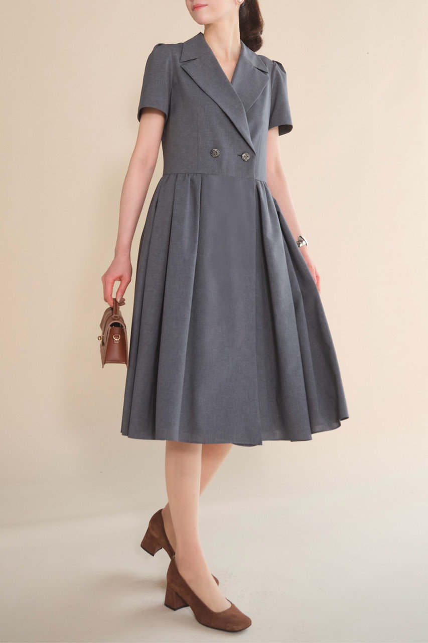 DAISY LIN(デイジーリン)｜Dress “Daisy Classic”/ミディアムグレー の
