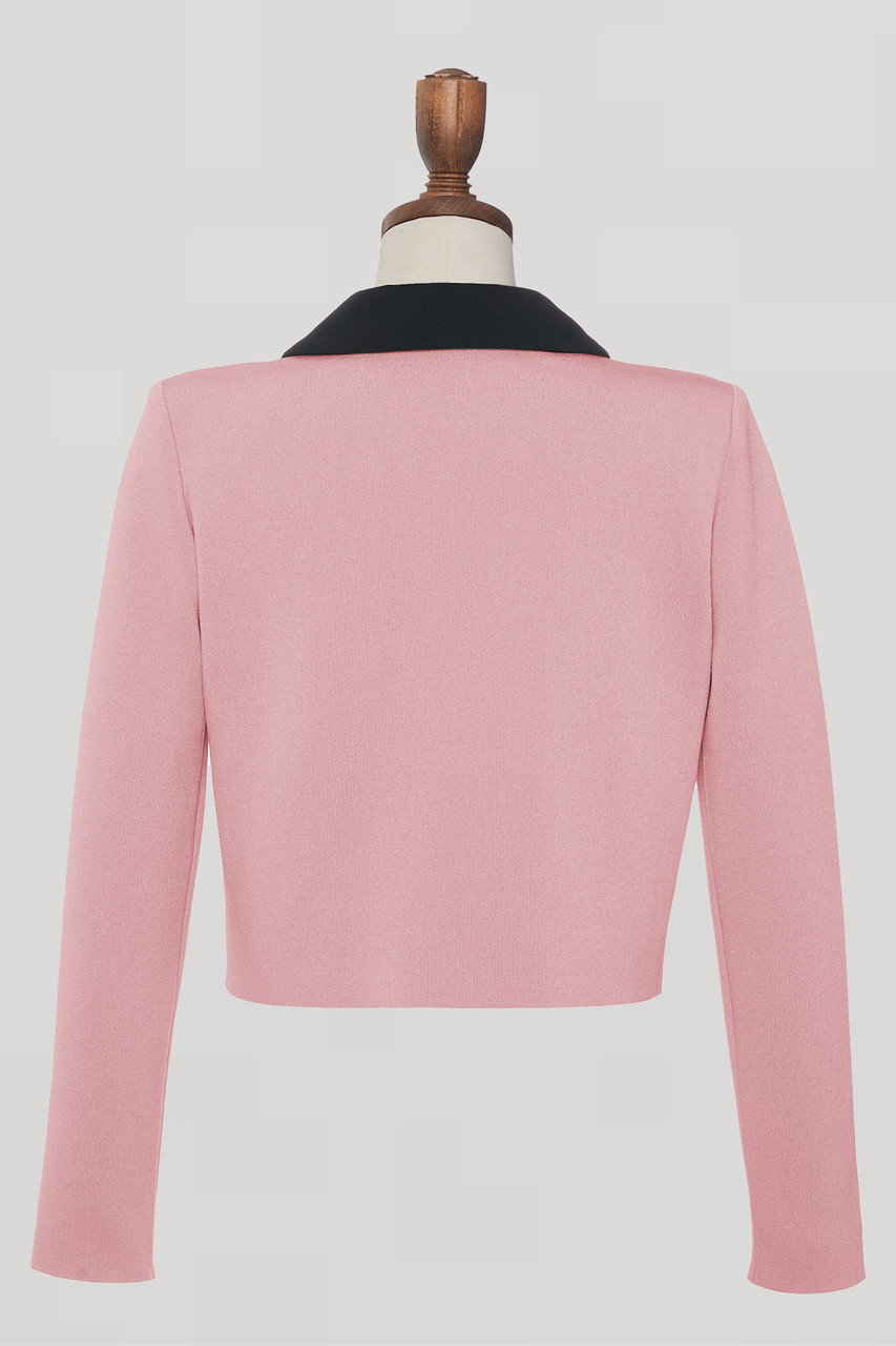 DAISY LIN(デイジーリン)｜Effortless Knit Jacket/ピンク の通販